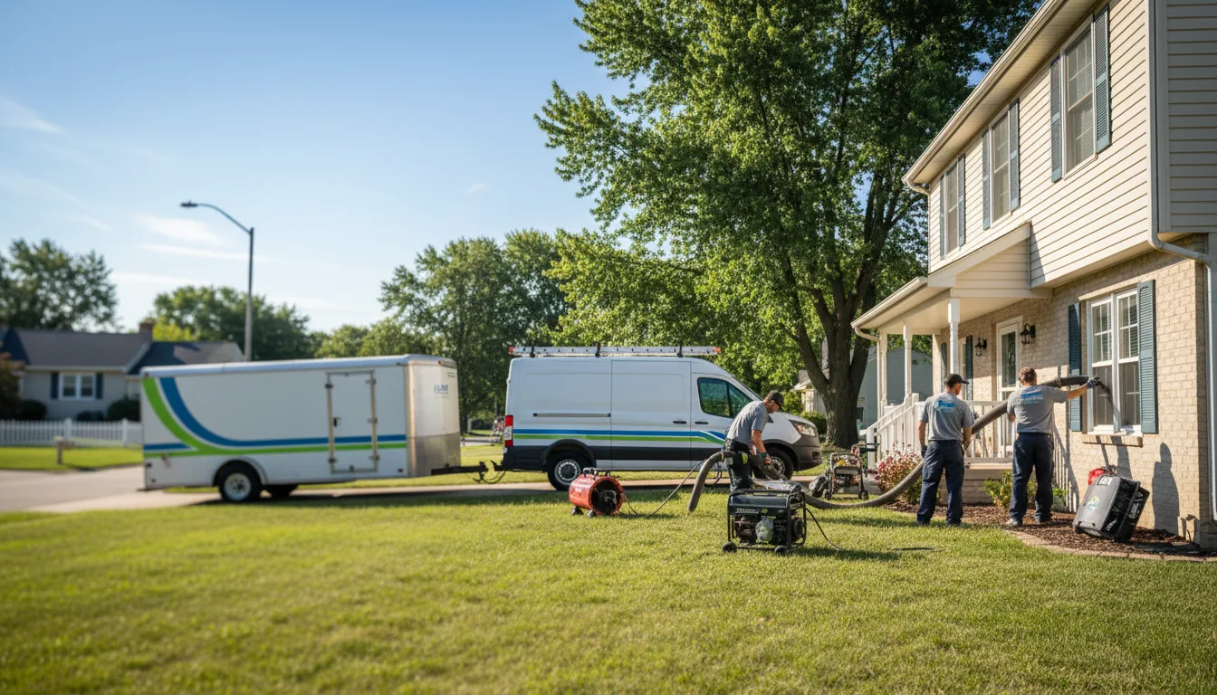 Flooded Basement Restoration And Cleanup With Repair in Eureka, KS near me